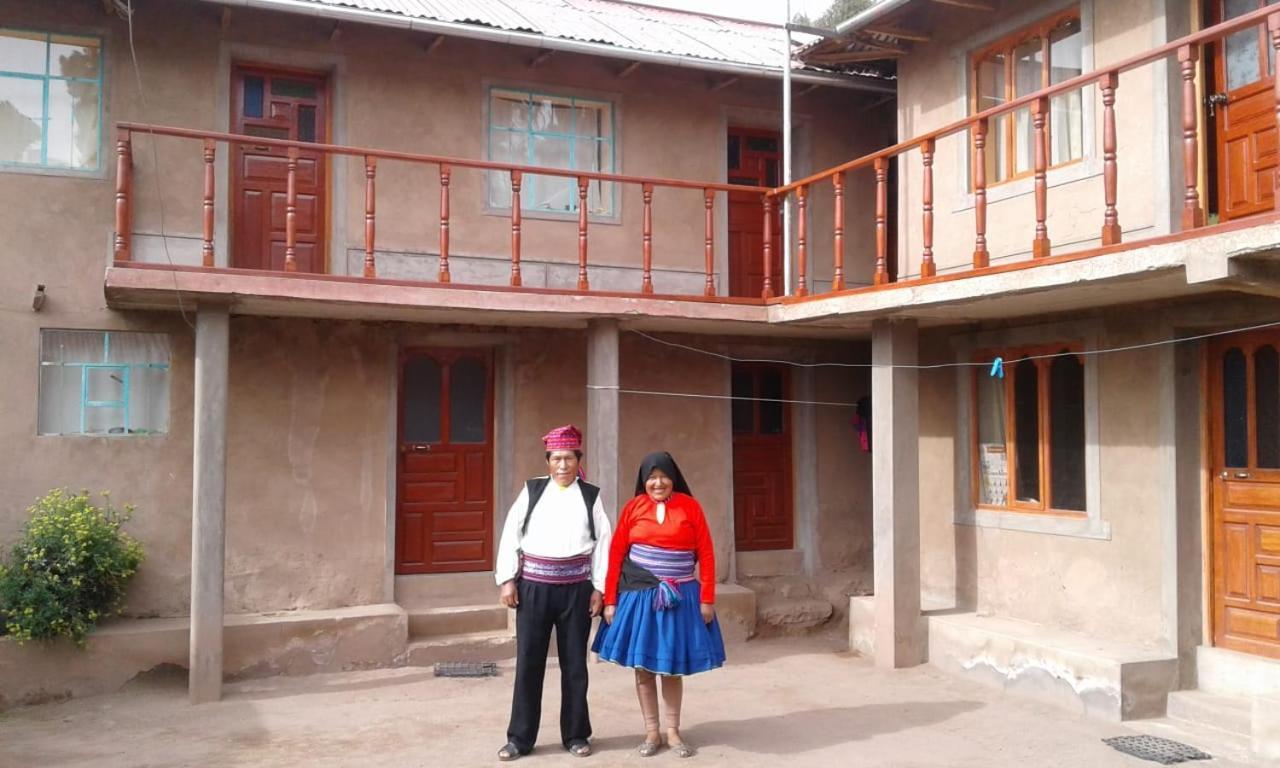 Taquile Hospedaje Mario Huillanopampa エクステリア 写真